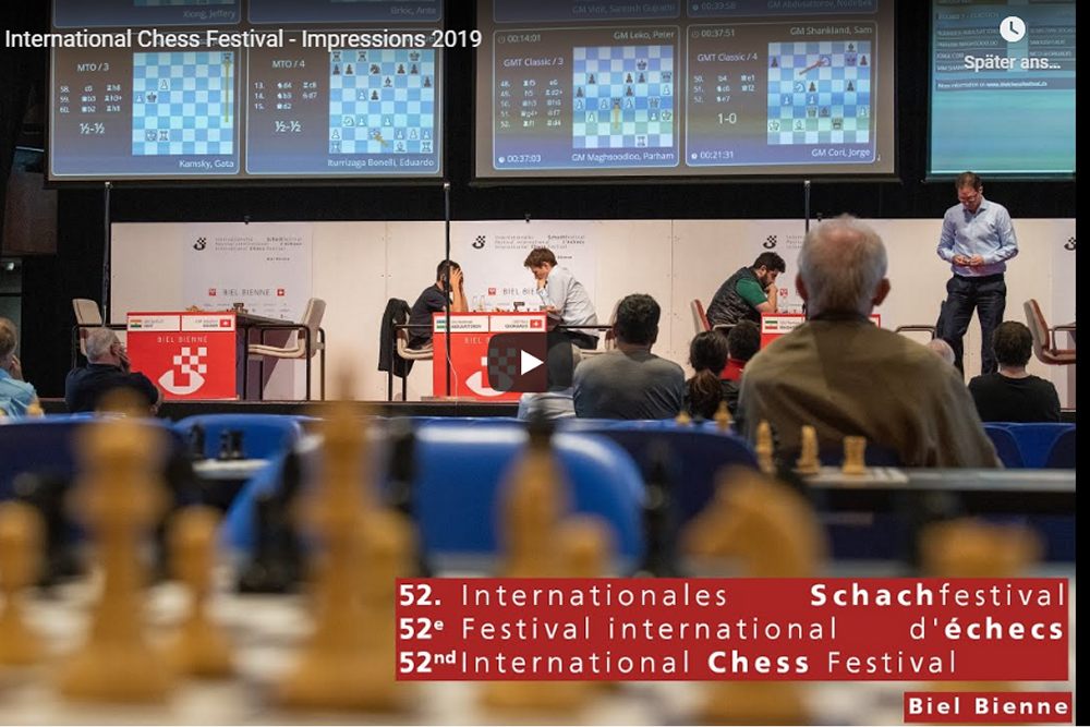 Live the 53rd International Chess Festival Biel will begin on Saturday