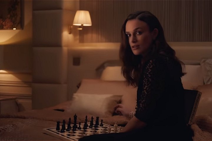 Keira Knightley and chess