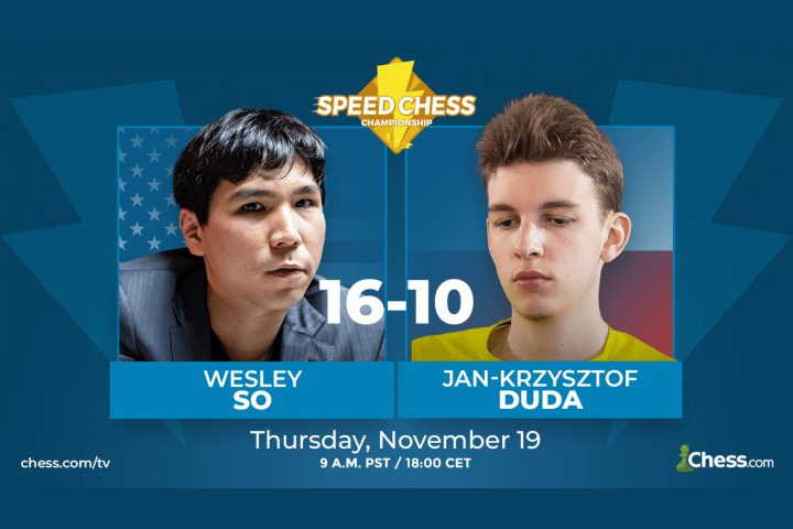 Wesley So vs Jan Duda, Quarter-Final