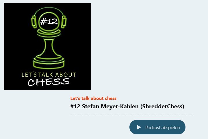 Let's talk about chess  with Stefan Meyer-Kahlen, creator of