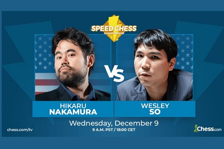 Speed Chess Championship Semifinals Nakamura Defeats So Chessbase