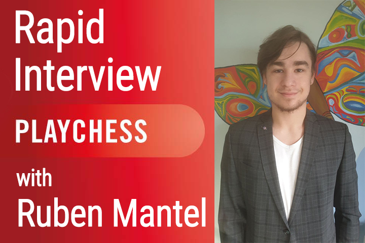 Ruben Mantel: A "Rapid Interview" with Germany's fastest blitz player - Vimarsana News