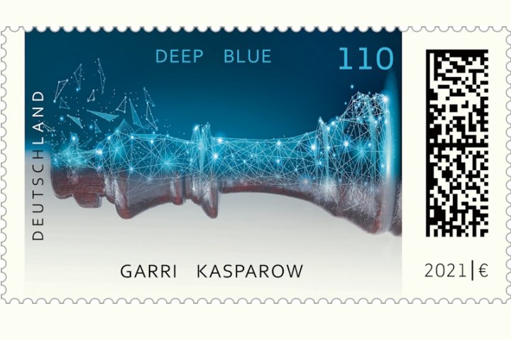 Deep Blue (Computer) vs Garry Kasparov (1996) Sacre Blue!