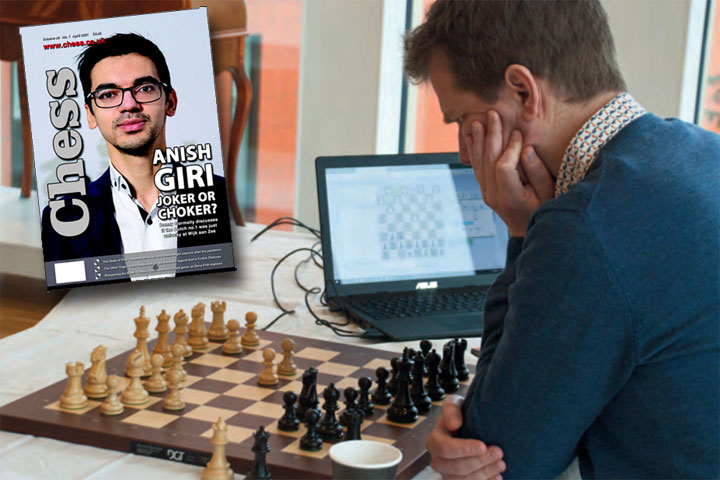 Chess: England No 4 Gawain Jones wins online European Blitz