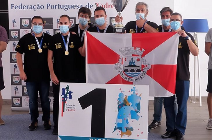 Equipa portuguesa A.XAT Montemor O Velho vence campeonato