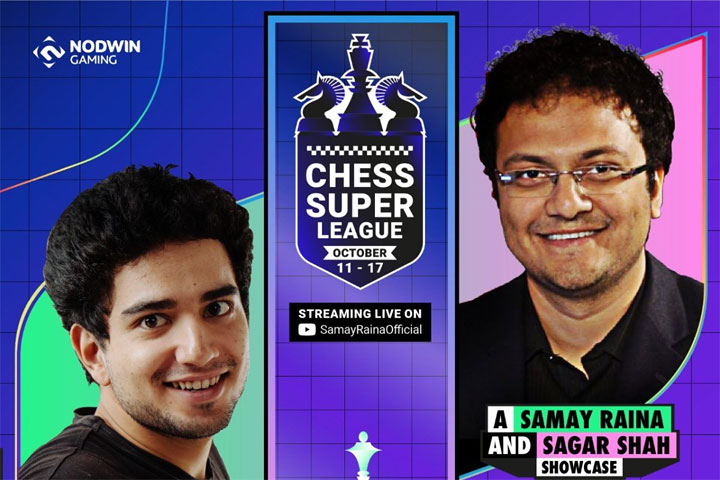 Nodwin Gaming partners with Samay Raina and Chessbase India