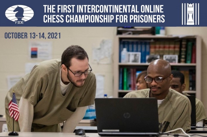 FIDE - International Chess Federation - Groups 4,5 and 6 of the first  Intercontinental Online Chess Championship for Prisoners have started their  matches. Follow the live commentary with Keti Tsatsalashvili at   #