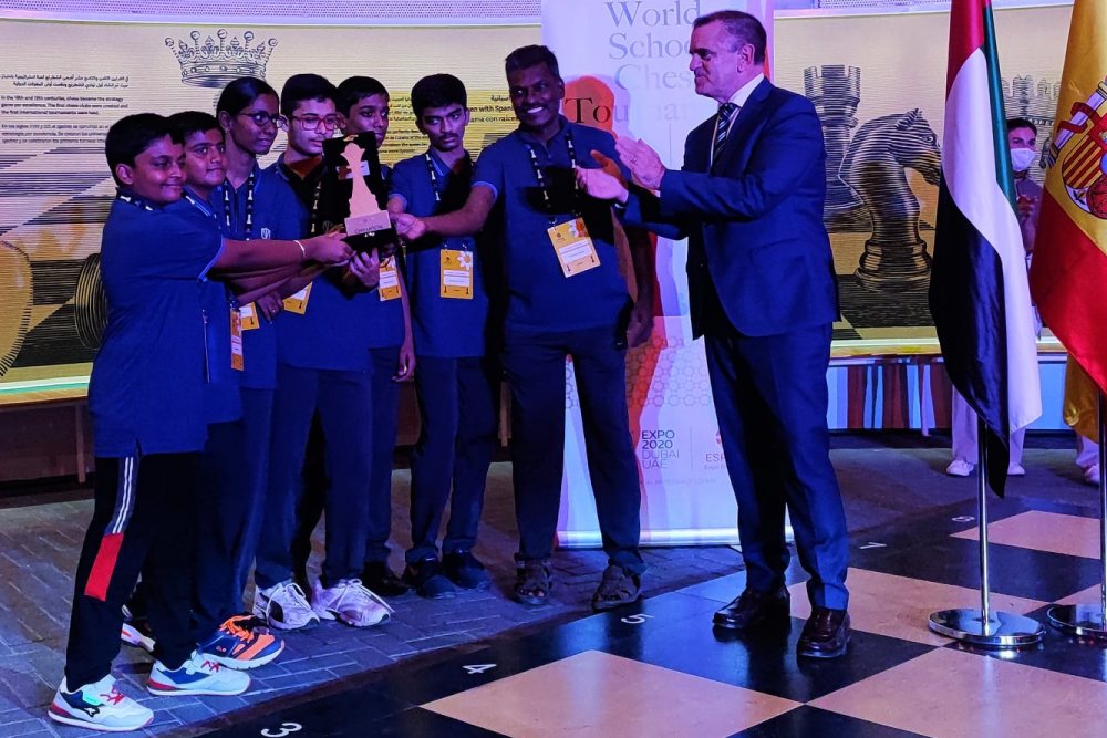 World Online School Chess Tournament. Expo Dubai 2020